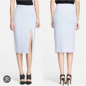 ALC powder blue pencil skirt. Size 0. Great condition